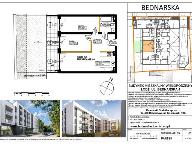Mieszkanie 59,4m²