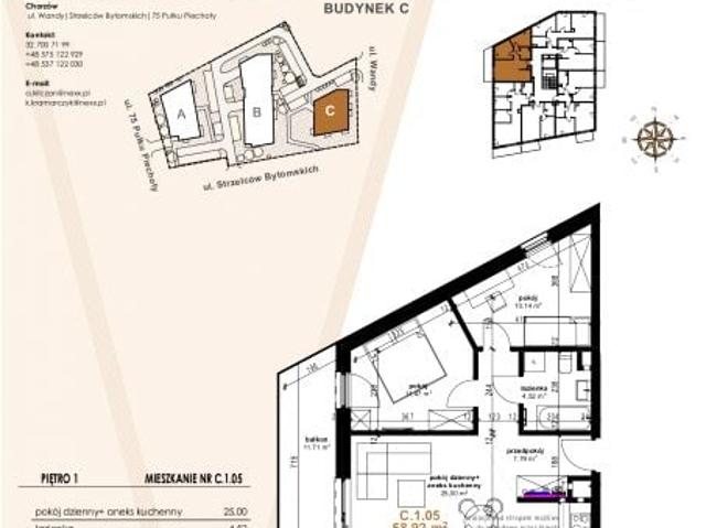 Mieszkanie 58,9m²