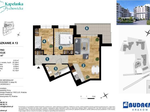 Mieszkanie 58m²