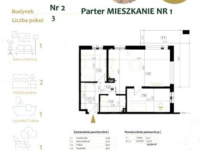 Mieszkanie 58m²