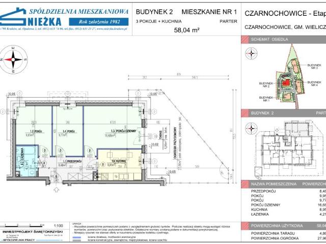 Mieszkanie 58m²