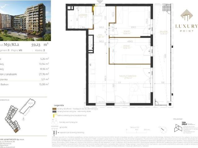 Mieszkanie 59,2m²