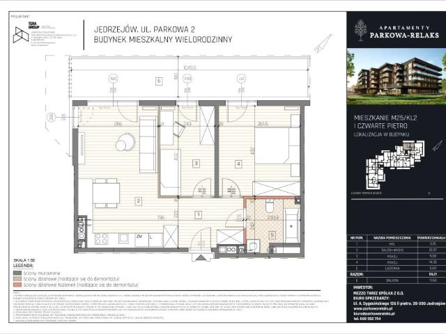 Mieszkanie 59,2m²