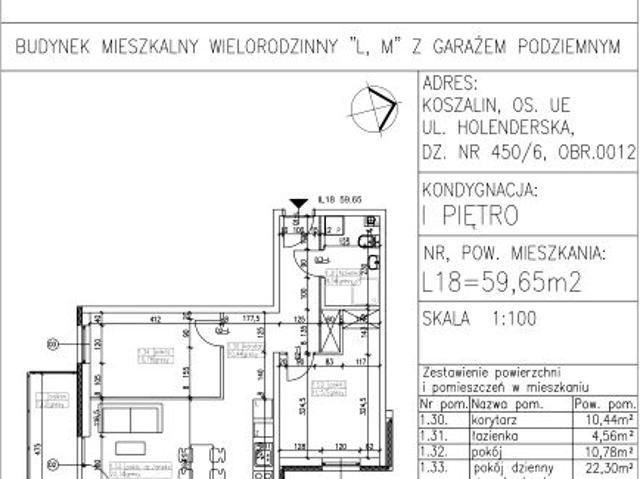 Mieszkanie 59,7m²