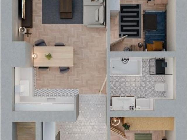 Mieszkanie 59,8m²