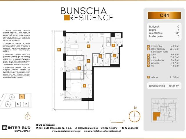 Mieszkanie 59,9m²