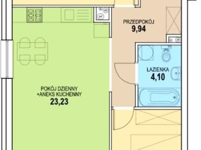 Mieszkanie 59m²