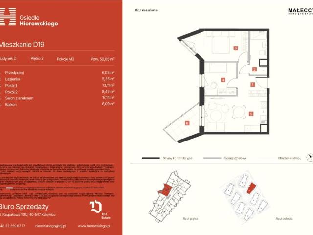 Mieszkanie 50,1m²