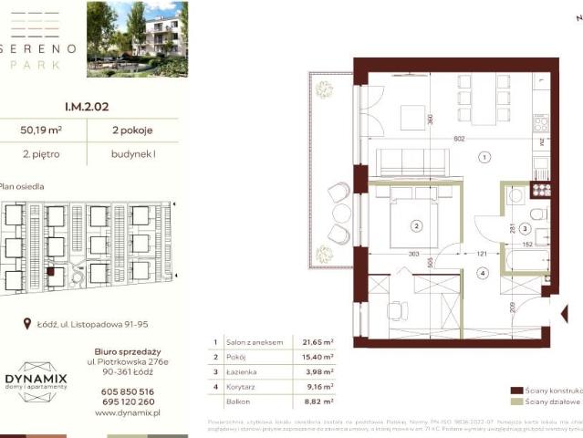 Mieszkanie 50,2m²