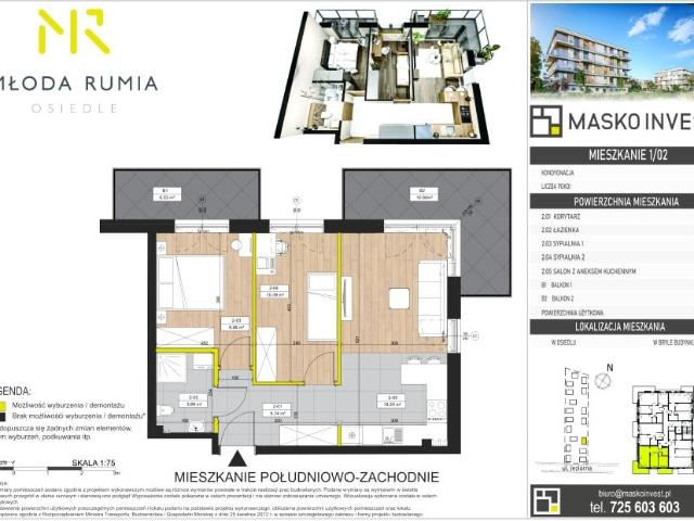 Mieszkanie 50,2m²