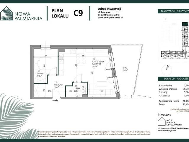 Mieszkanie 50,3m²