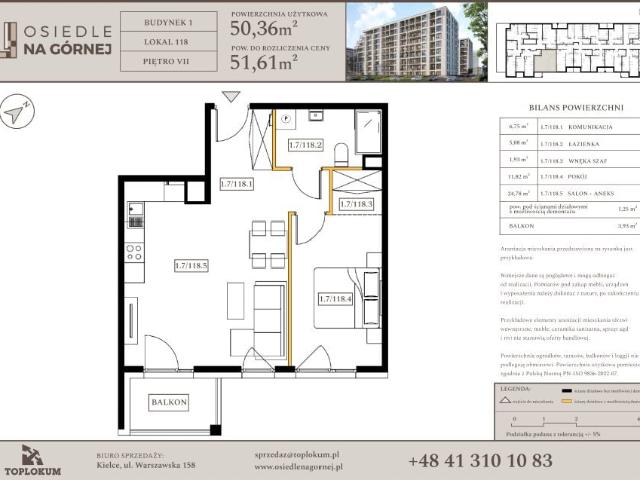 Mieszkanie 50,4m²