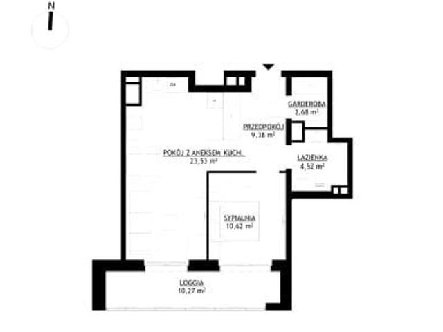 Mieszkanie 50,7m²