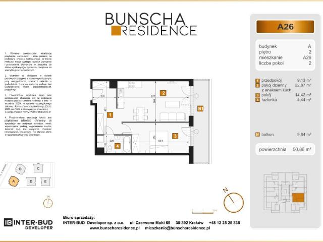Mieszkanie 50,9m²