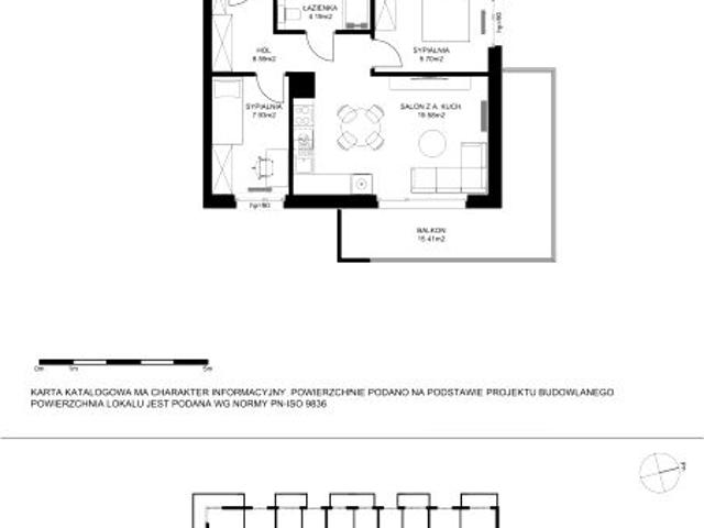 Mieszkanie 50m²