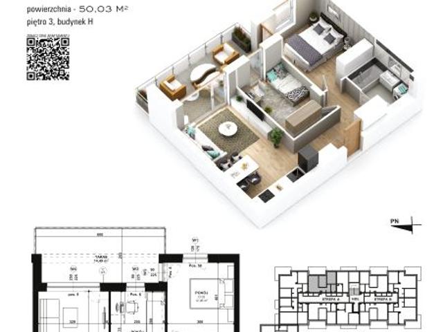 Mieszkanie 50m²