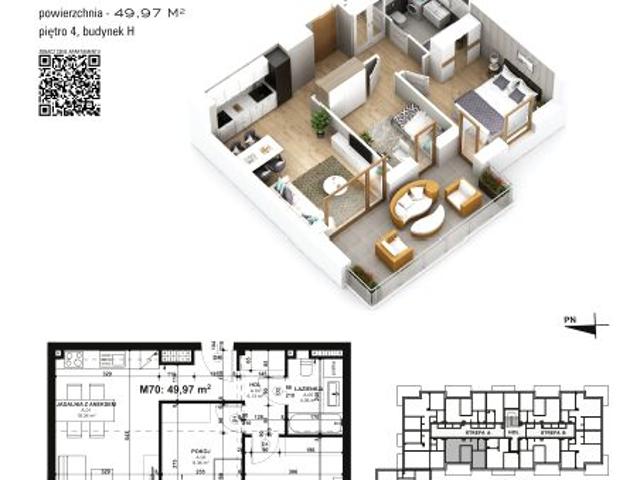 Mieszkanie 50m²