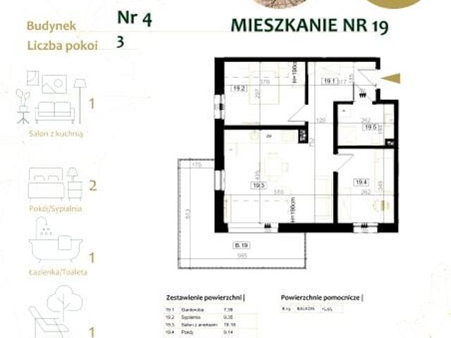 Mieszkanie 50m²