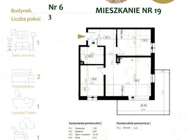 Mieszkanie 50m²