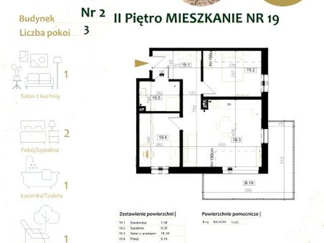 Mieszkanie 50m²