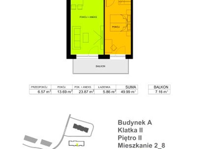 Mieszkanie 50m²