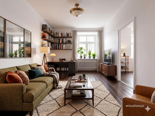 Mieszkanie 51 m² nad rzeką na wynajem Warszawa, Ochota