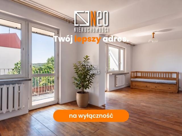 Na sprzedaż przestronne 3 pokojowe mieszkanie 51 m² z dużym balkonem w Krakowie