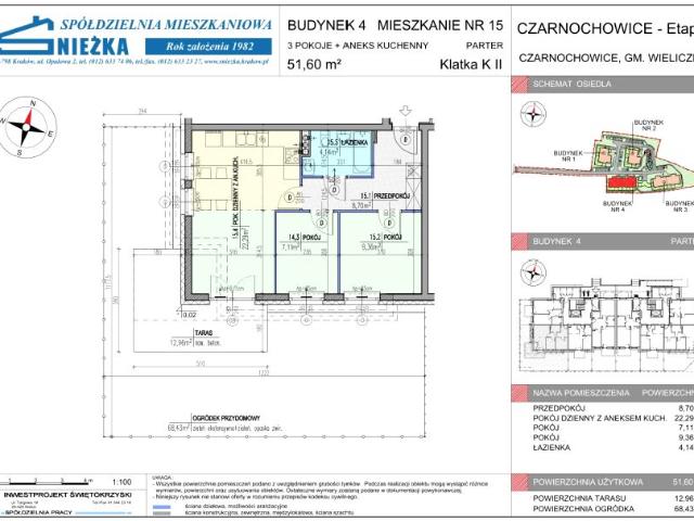 Mieszkanie 51,6m²