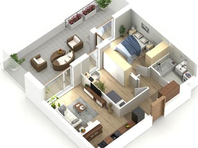 Mieszkanie 51,7m²