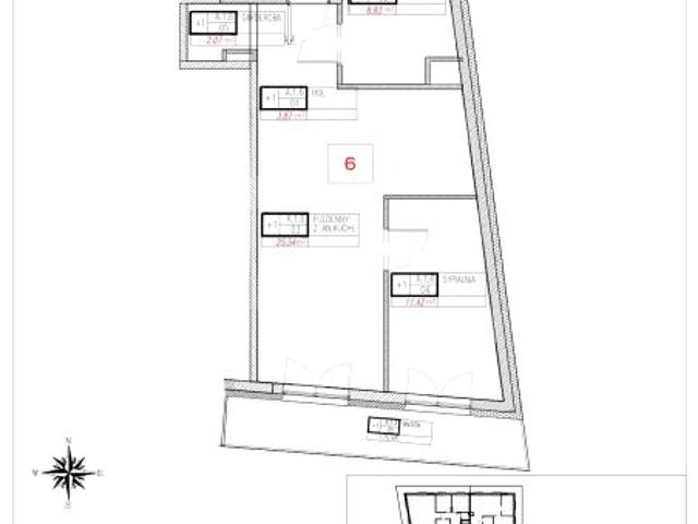 Mieszkanie 51,7m²