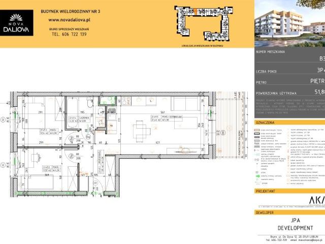 Mieszkanie 51,9m²