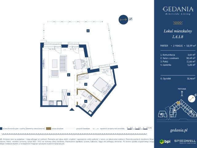 Mieszkanie 51m²