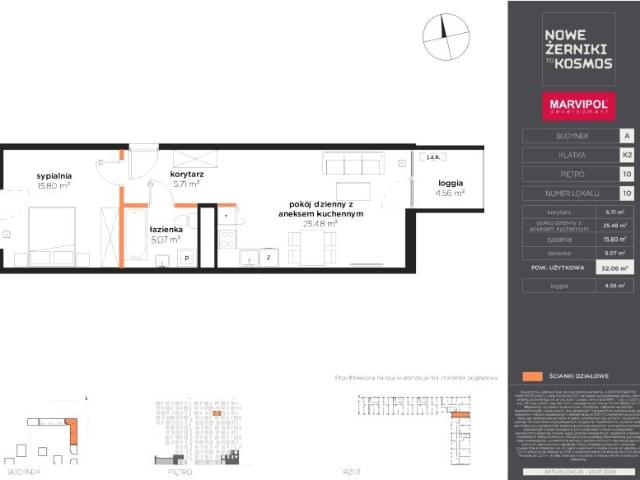 Mieszkanie 52,1m²