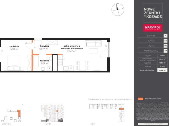 Mieszkanie 52,1m²