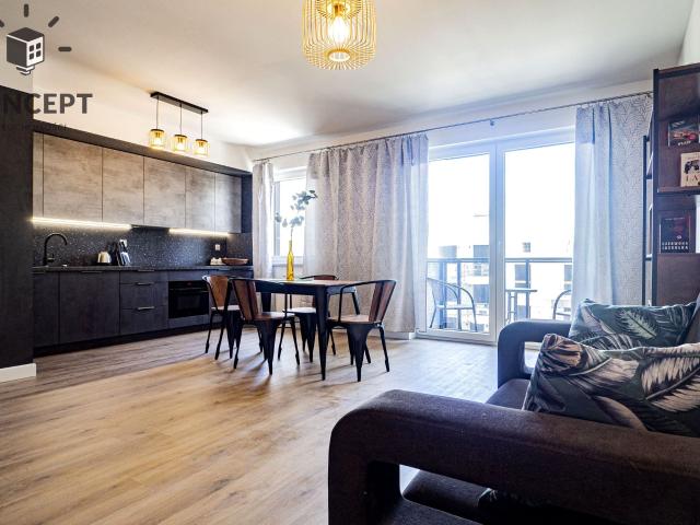 Mieszkanie 52,24 m² z aneksem kuchennym na wynajem ul. Chachaja, Wrocław, Oporów