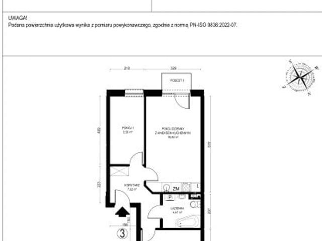Mieszkanie 52,4m²