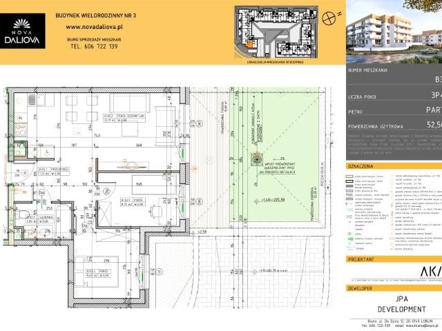 Mieszkanie 52,6m²