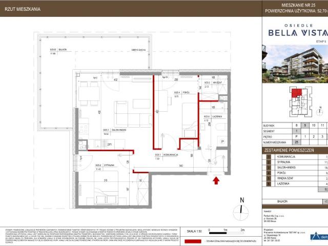 Mieszkanie 52,7m²