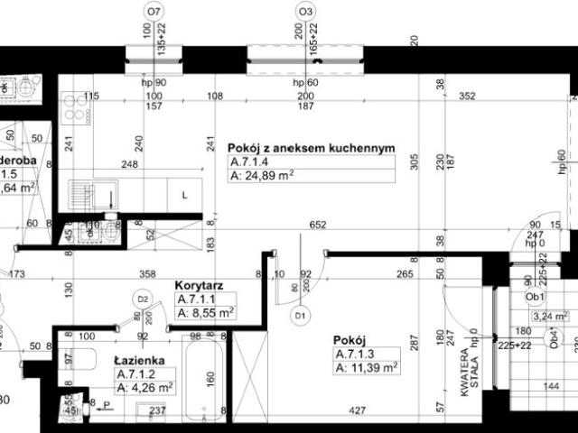 Mieszkanie 52,8m²