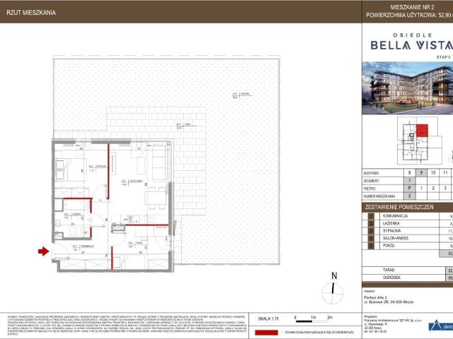 Mieszkanie 52,9m²