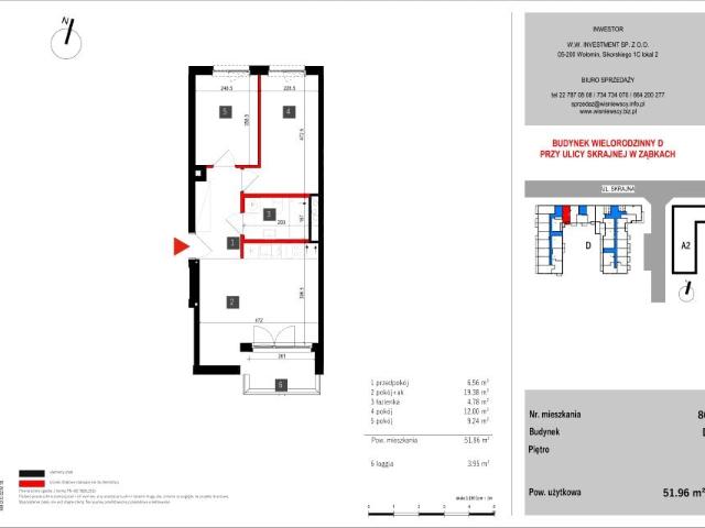 Mieszkanie 52m²