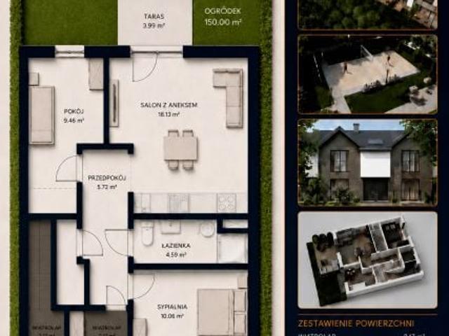Mieszkanie 52m²