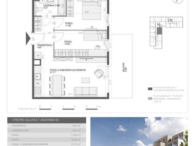 Mieszkanie 52m²