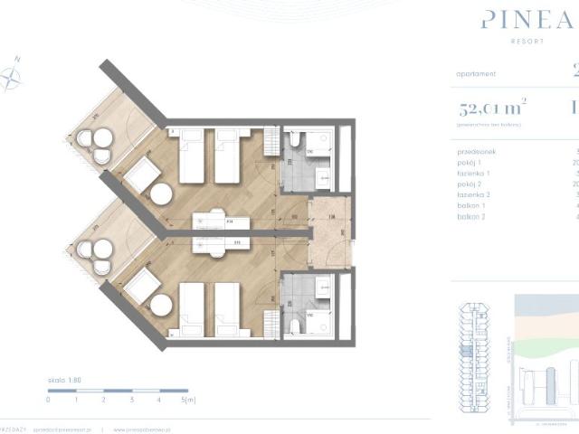 Mieszkanie 52m²