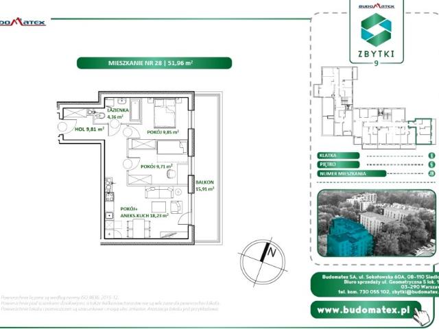 Mieszkanie 52m²