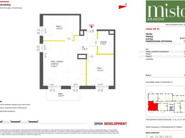 Mieszkanie 52m²