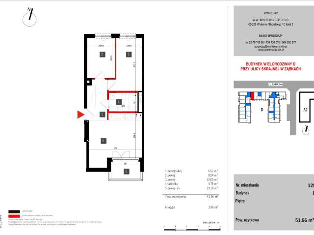 Mieszkanie 52m²