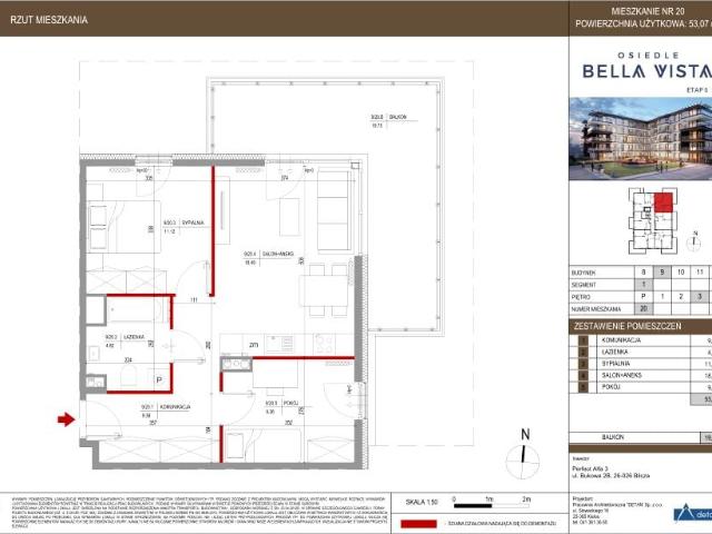 Mieszkanie 53,1m²