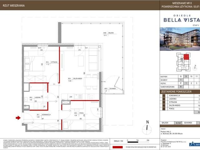 Mieszkanie 53,1m²