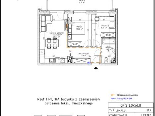 Mieszkanie 53,1m²